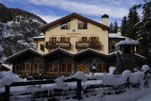 Breithorn Hotel Aosta Valley Exterior foto